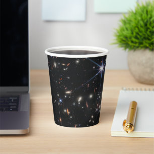 Erstes Deep Field of Universe von James webb Pappbecher