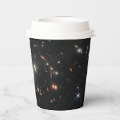 Erstes Deep Field of Universe von James webb Pappbecher (Rückseite)