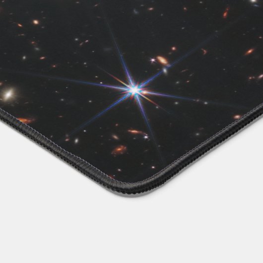 Erstes Deep Field of Universe von James webb Schreibtischunterlage (Ecke)