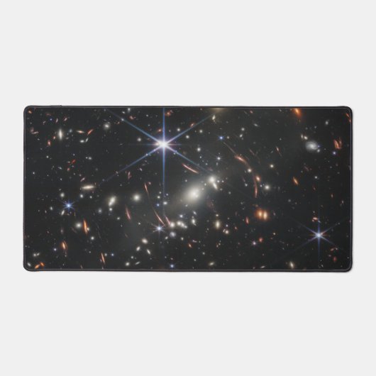 Erstes Deep Field of Universe von James webb Schreibtischunterlage (Vorderseite)