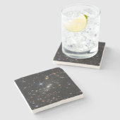 Erstes Deep Field of Universe von James webb Steinuntersetzer (Seitenansicht)