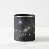 Erstes Deep Field of Universe von James webb Tasse (Zentrum)