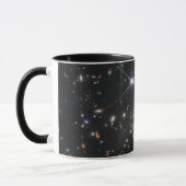 Erstes Deep Field of Universe von James webb Tasse (Links)