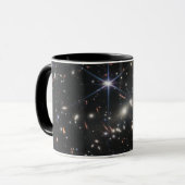Erstes Deep Field of Universe von James webb Tasse (Vorderseite Links)