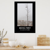 ERSTES Demotivationspopster Poster (Küche)