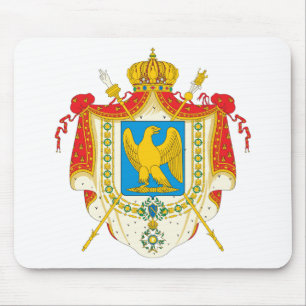 Erstes französisches Reich-Wappen (1804) Mousepad