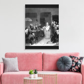 Erstes Gebet im Kongress, September _War Image Leinwanddruck (Insitu (Wohnzimmer))