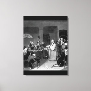 Erstes Gebet im Kongreß, _War Bild Septembers Leinwanddruck