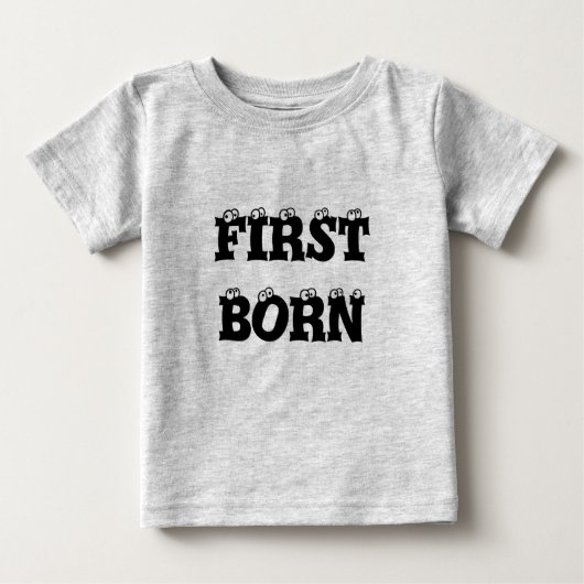 Erstes geborenes baby t-shirt (Vorderseite)