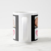 Erstes Geburtstag Foto Geburtstag Tasse (Rückseite)