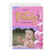 Erstes Geburtstags-Baby-Mädchen-Fotodesign