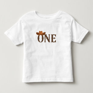 Erstes Geburtstags-Shirt, Howdy Birthday Shirt, Kl Kleinkind T-shirt