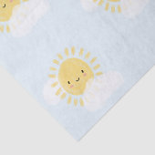 Erstes GeburtstagsBaby-Dusche Sonnenschein Niedlic Seidenpapier (Detail)