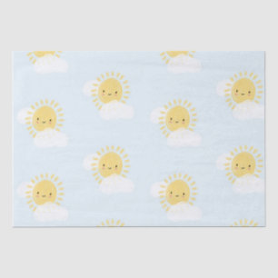 Erstes GeburtstagsBaby-Dusche Sonnenschein Niedlic Seidenpapier