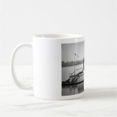 Erstes gepanzertes gunboat_War Bild Kaffeetasse (Links)