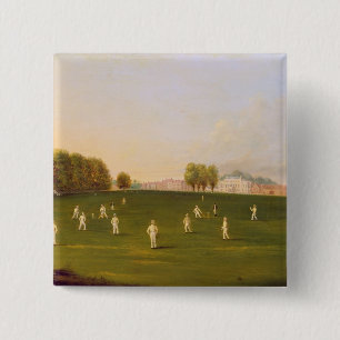 Erstes großartiges Match des Krickets spielte Button