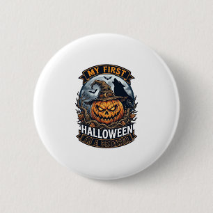 Erstes Halloween als Bruder Kürbis Wolf Mond_1 Button
