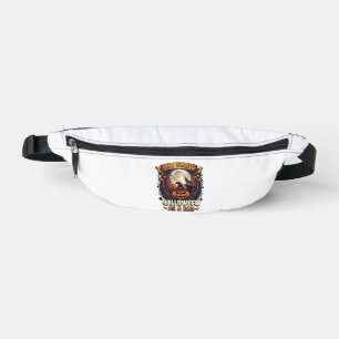 Erstes Halloween als Dad Kürbis Wolf Mond_1 Bauchtasche
