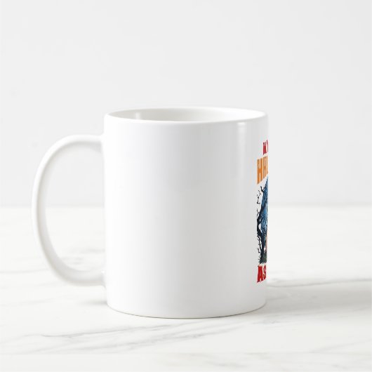 Erstes Halloween Als Mutter Kürbis Wolf Mond_1 Kaffeetasse (Links)