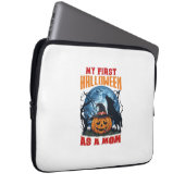 Erstes Halloween als Mutter-Kürbis-Wolfmond_1 Laptopschutzhülle (Vorne Rechts)