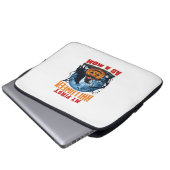 Erstes Halloween als Mutter-Kürbis-Wolfmond_1 Laptopschutzhülle (Vorne Knopf)