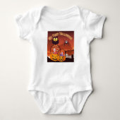 erstes Halloween Baby Strampler (Vorderseite)