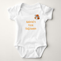 Erstes Halloween Benutzerdefinierter Name Junge/Mä