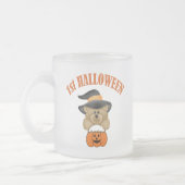 erstes Halloween Mattglastasse (Links)