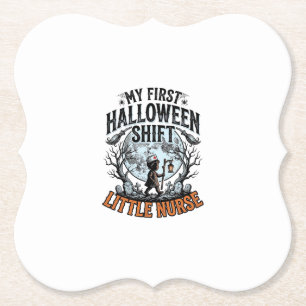 Erstes Halloween-Nurse-Spooky-Moon-Kostüm für Säug Untersetzer