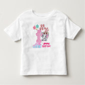Erstes Happy Birthday T Shirt für Baby (Vorderseite)