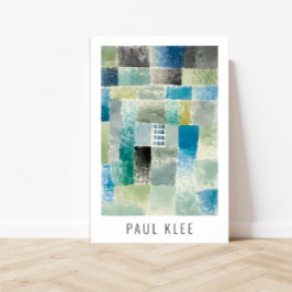 Erstes Haus in einer Siedlung (1926) Paul Klee Poster