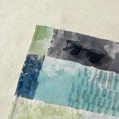 Erstes Haus in einer Siedlung - Paul Klee - Abstra Strandtuch (Beispiel)