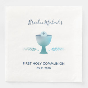Erstes heilige Kommunions-Party - Tafelserviette, Serviette
