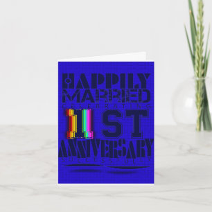 erstes Hochzeitstag Einladung