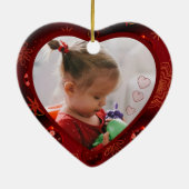 ERSTES JAHR ALS GRANDELEMENT-FOTO KERAMIK ORNAMENT (Hinten)