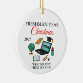 Erstes Jahr an der High School Ornament 2026, Stud (Rechts)