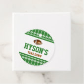 Erstes Jahr | Fußball 1. Geburtstag Party Geschenkanhänger (Beispiel)