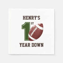 Erstes Jahr | Fußball Geburtstag Serviette