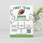 ERSTES JAHR NACH DER EINLADUNG (Stehend Vorderseite)