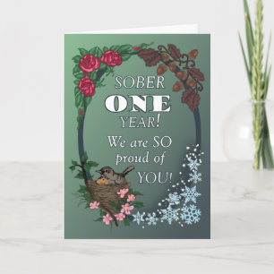 Erstes Jubiläum ohne Alkohol von der Gruppe Karte