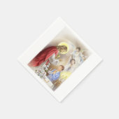 Erstes Kommunionpapier Napkins für einen Jungen Serviette (Ecke)