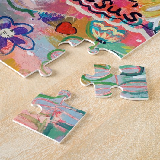 Erstes Kommunions-Mädchen-Geschenk-Puzzlespiel Puzzle (Seite)