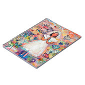 Erstes Kommunions-Mädchen-Zeitschriften-Notizbuch Notizblock (Linke Seite)