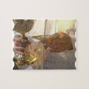 Erstes Kommunions-Puzzlespiel Puzzle