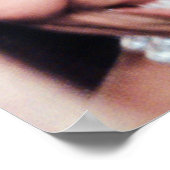 ERSTES LADY, MICHELLE OBAMA-Plakat Poster (Ecke)