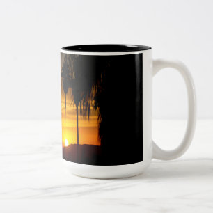 ERSTES LICHT BORREGO SPRINGS - KALIFORNIEN ZWEIFARBIGE TASSE