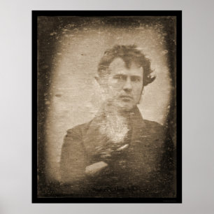 Erstes Licht-FotoDaguerreotype 1839 Poster