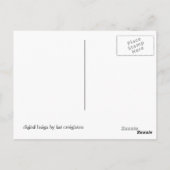 Erstes Licht mit Hydrangeas Postkarte (Rückseite)