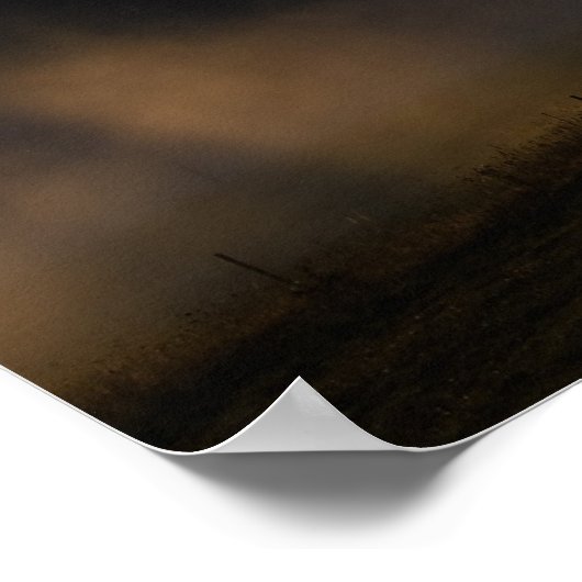 Erstes Licht Poster (Ecke)