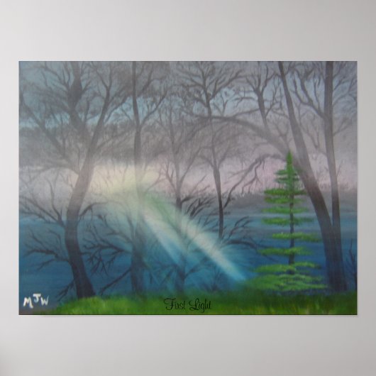 Erstes Licht Poster (Vorne)